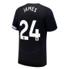 Chelsea James 24 Tredjedrakt 2025-26 Kortermet Chelsea James 24 Tredjedrakt 2025-26 Kortermet